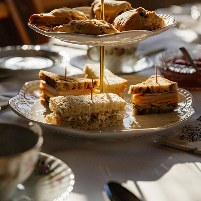 Tea with Madame Dousman